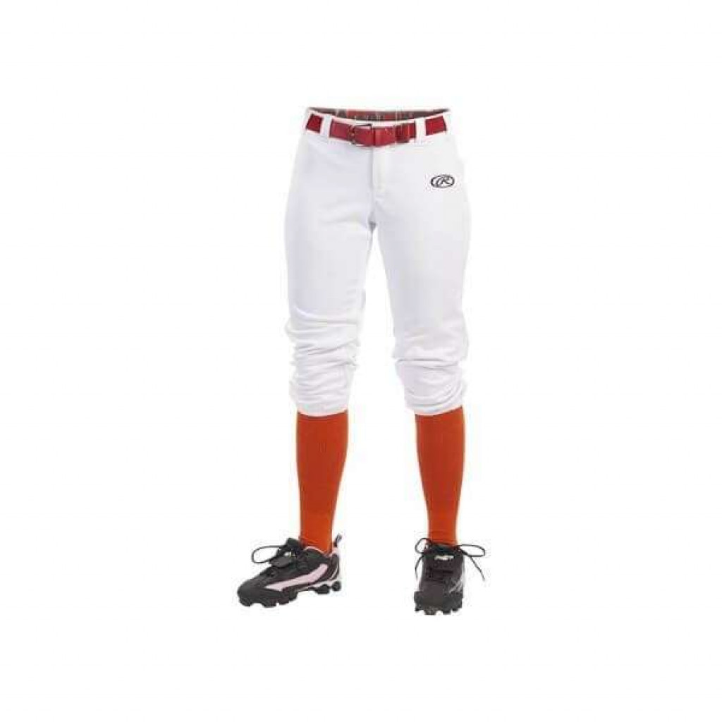 Celana Softball & Baseball White Standard Rawlings Dewasa