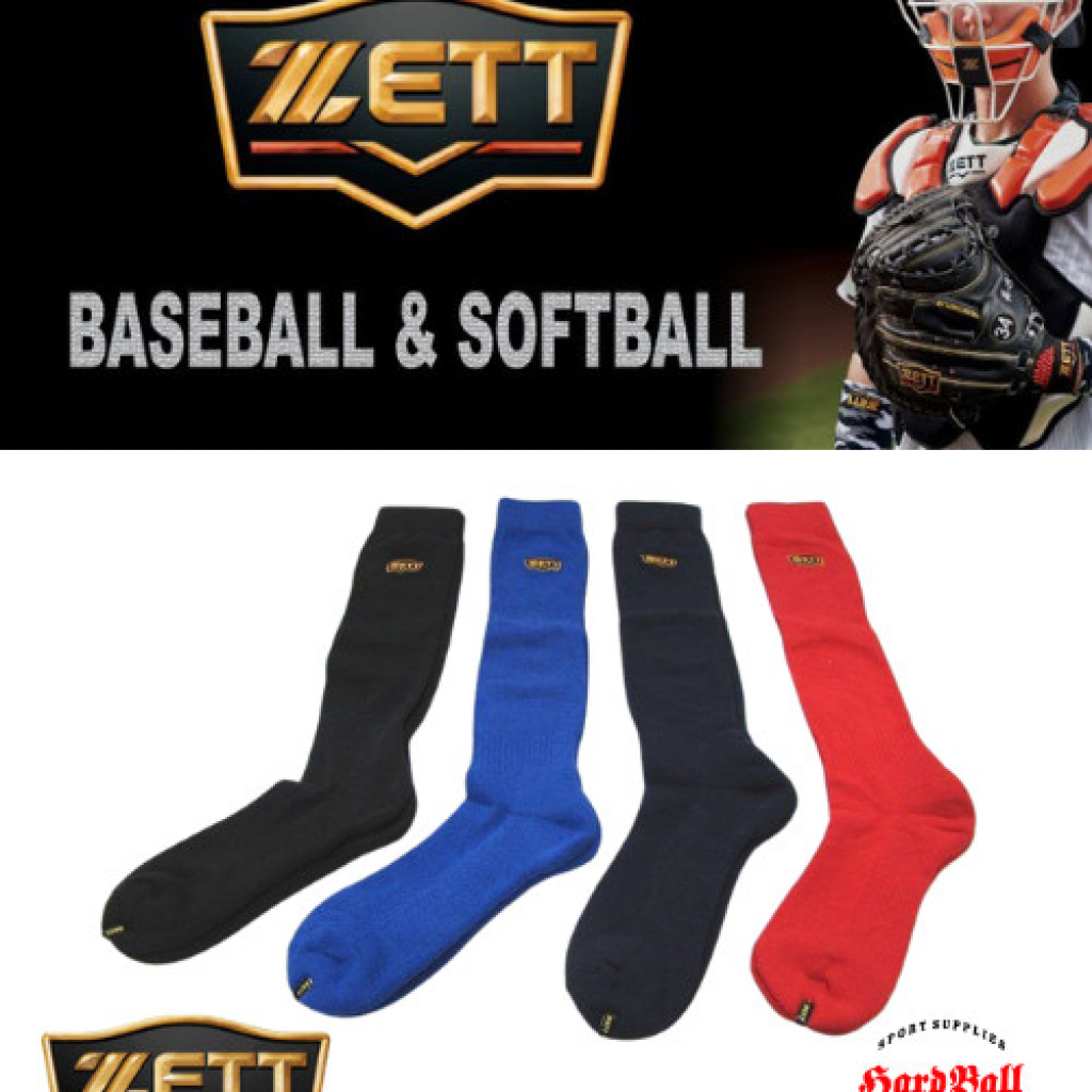 Kaos Kaki Panjang ZETT Olahraga Baseball Softball BKT-101J 24-27cm