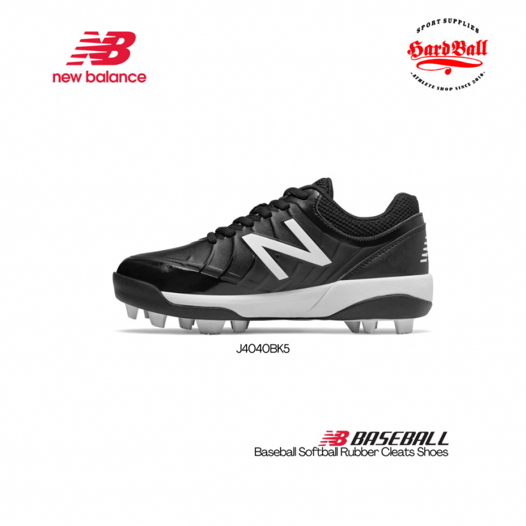 Sepatu New Balance J4040BK5 Baseball Softball Rubber - 24.5