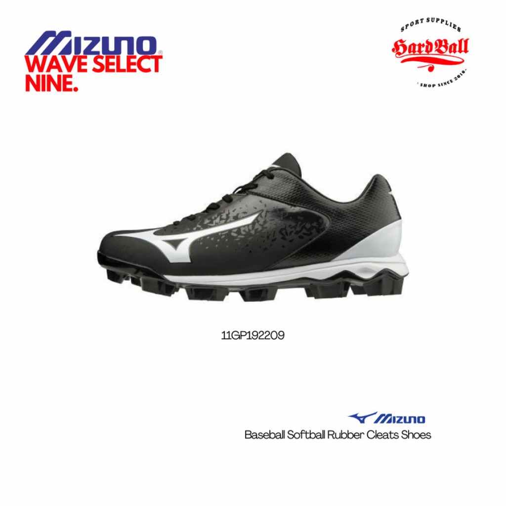 Sepatu Mizuno Wave Select Nine 11GP192209 Baseball Softball Rubber