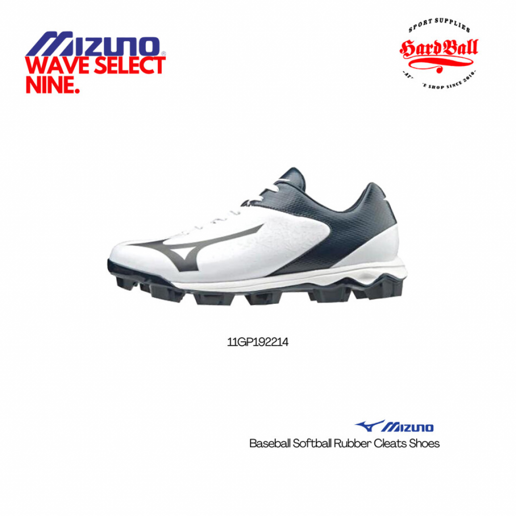 Sepatu Mizuno Wave Select Nine 11GP192214 Baseball Softball Rubber