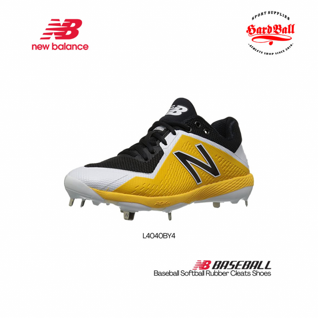 Sepatu New Balance L4040BY4 Baseball Softball Metal Cleats - 28