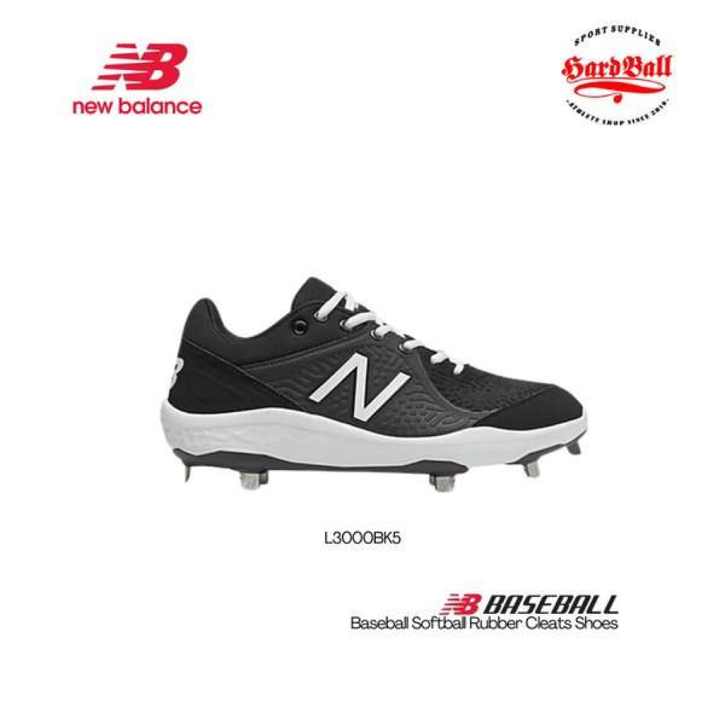 Sepatu New Balance L3000BK5 Baseball Softball Metal Cleats