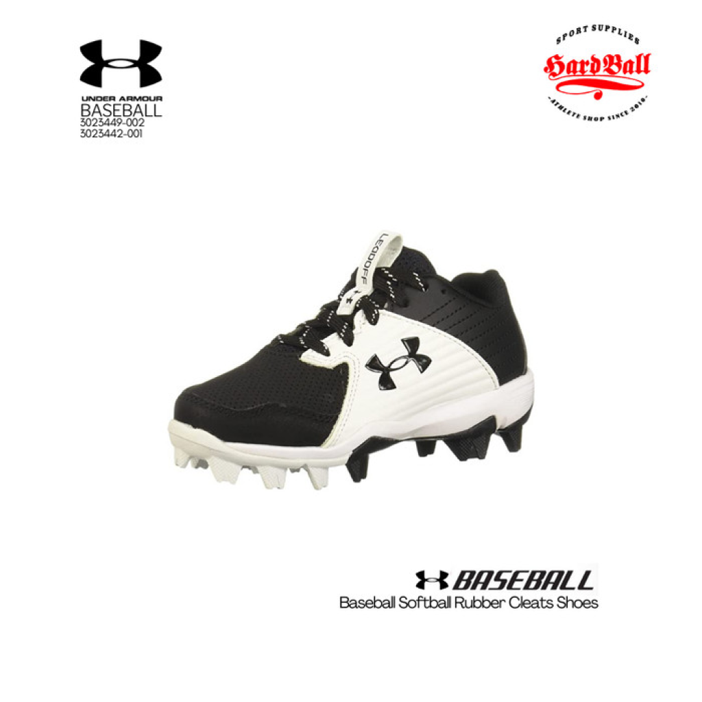 Sepatu Under Armour Leadoff 3023449-002/30234 Baseball Softball Rubber