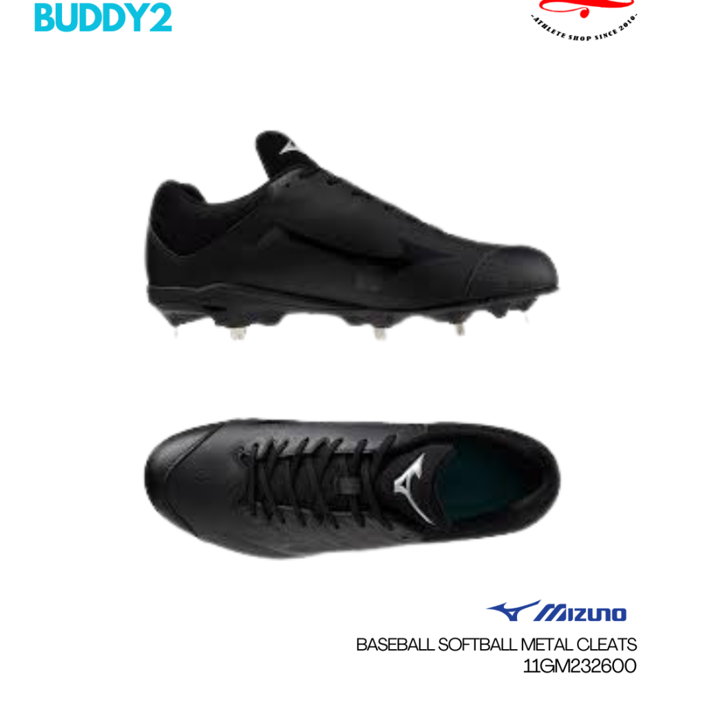 Sepatu Baseball Softball Mizuno Lightrevo Buddy 2 11GM232600 Metal Cleats