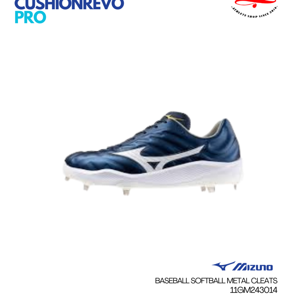 Sepatu Baseball Softball Mizuno Cushionrevo Pro 11GM243014 Metal Cleats