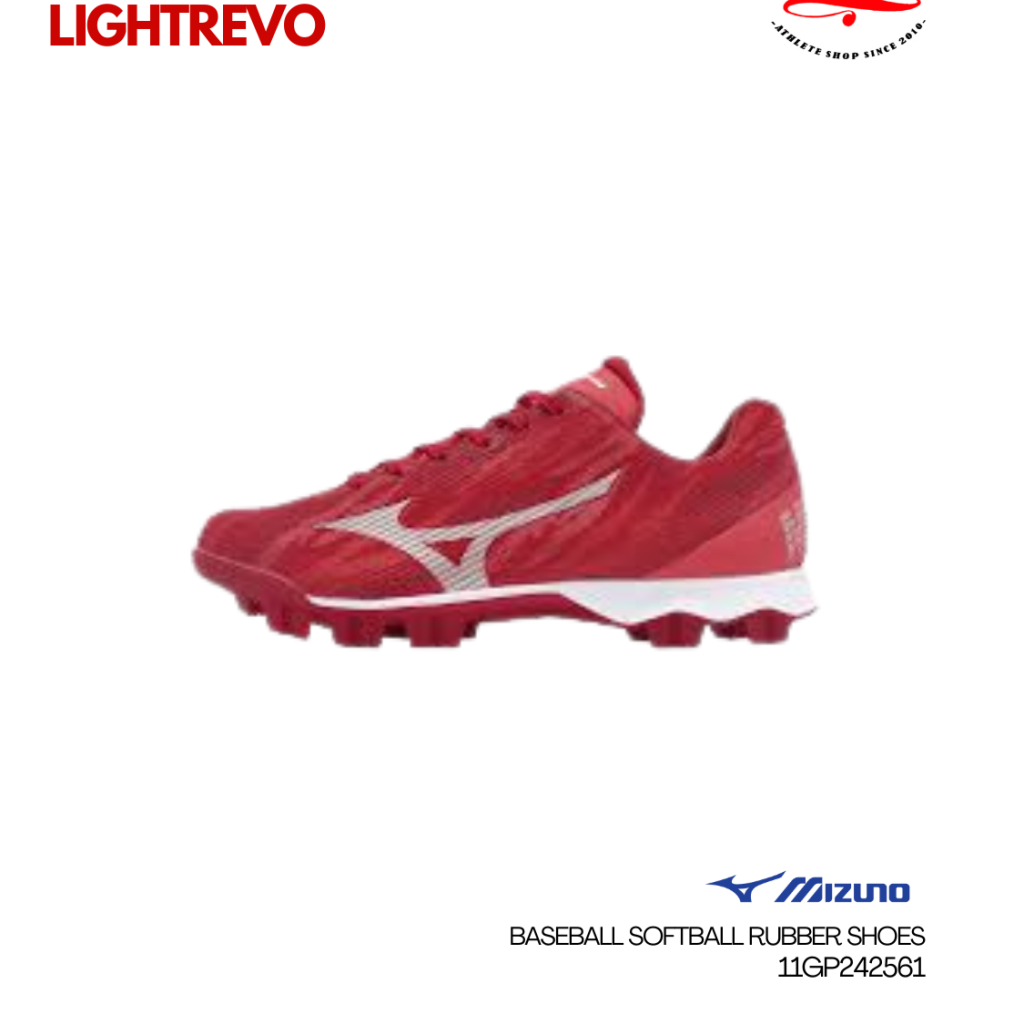 Sepatu Baseball Softball Mizuno Wave Lightrevo 11GP242561 Rubber
