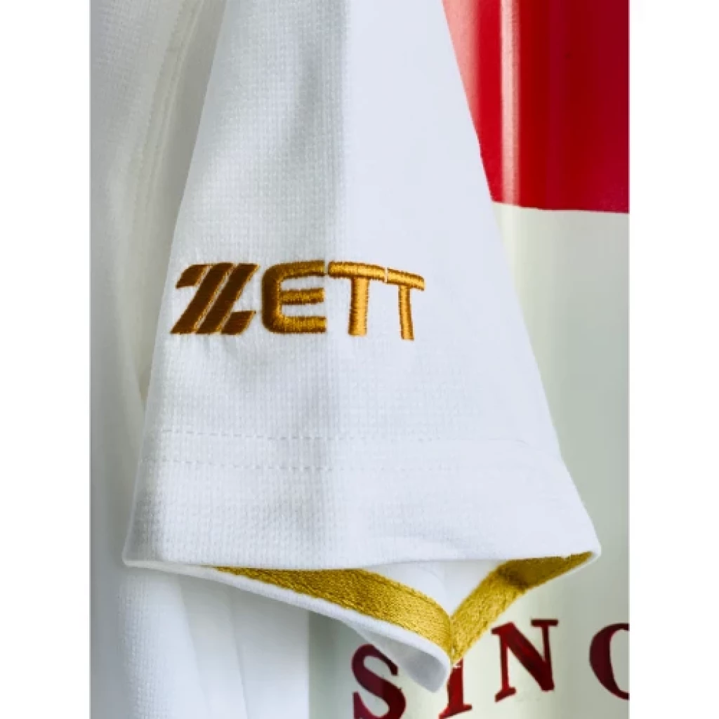 ZETT Baseball Gear Polo shirts BOT7712FZ - Putih, XXL