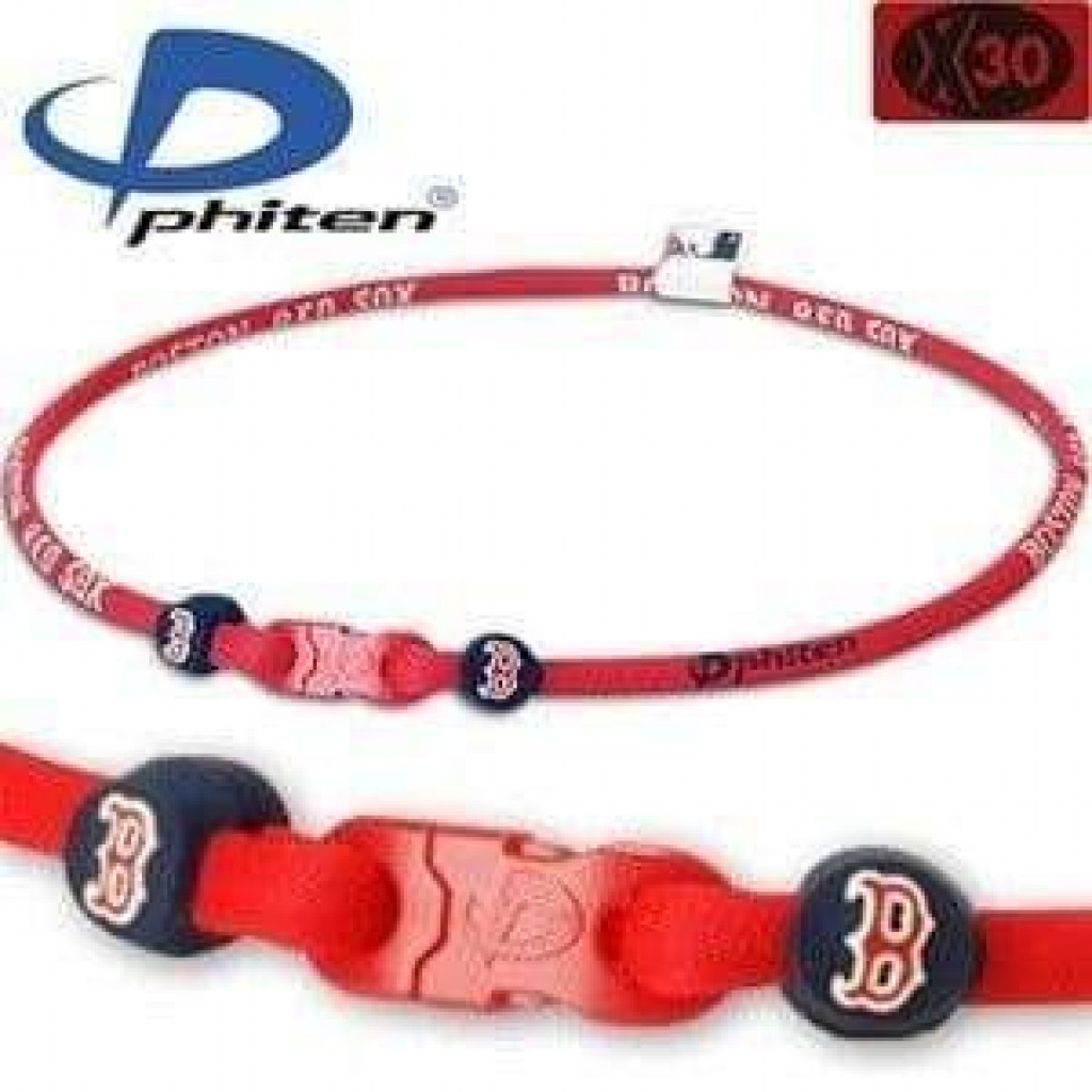 Kalung Baseball Softball TITANIUM Necklace X30 Boston Red Sox