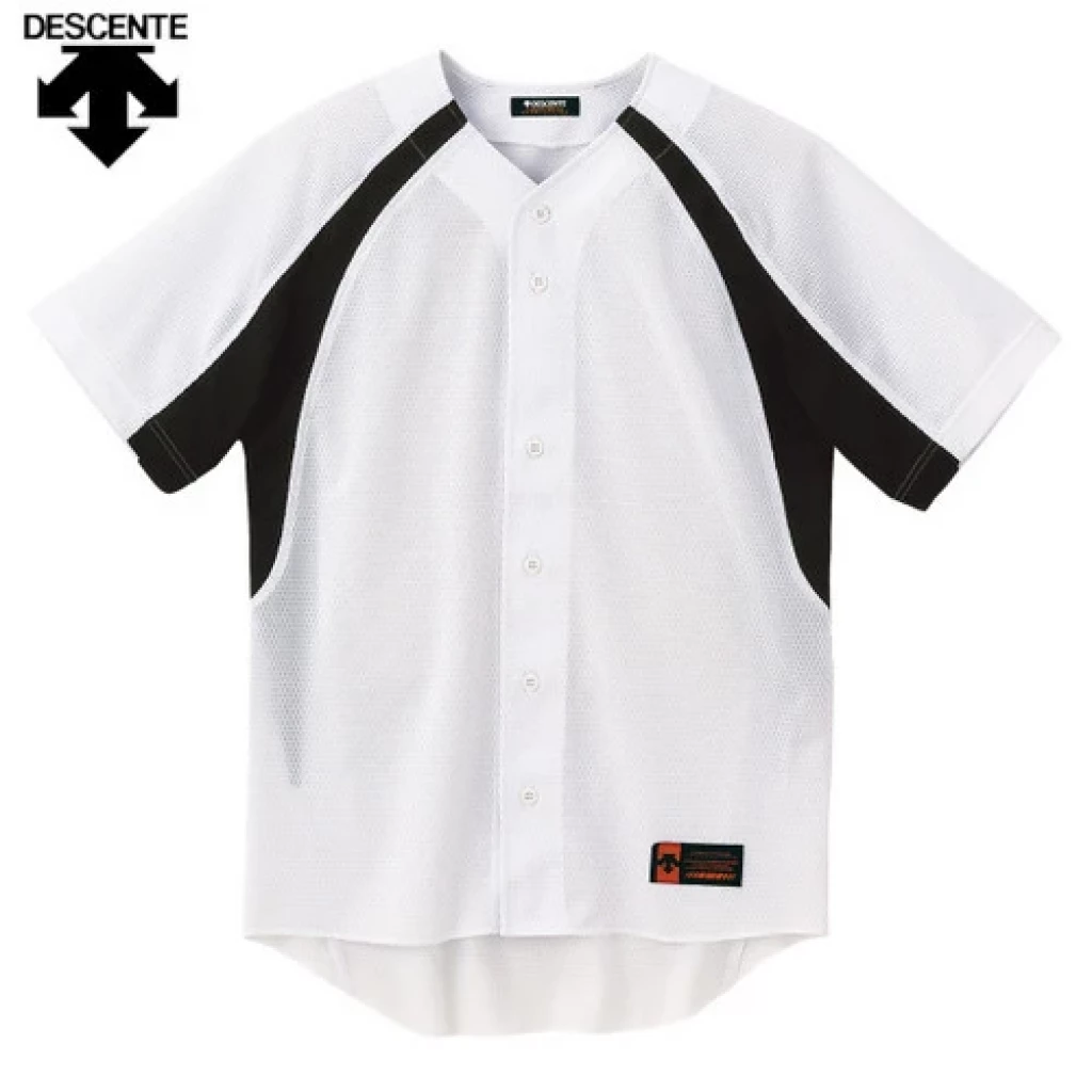 Baju Jersey Baseball Softball Descente DB48M - SWBK, S