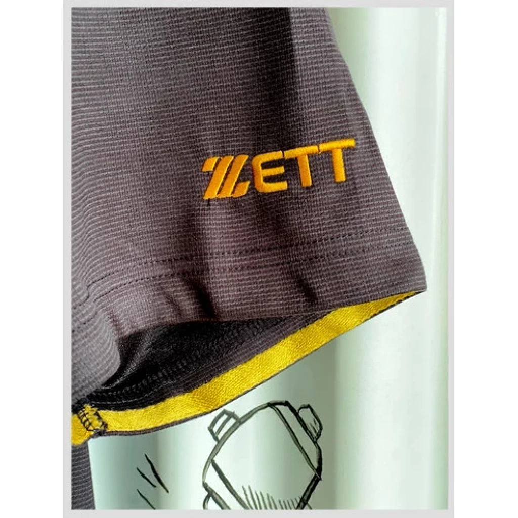 ZETT Baseball Gear Polo shirts BOT7712F - Hitam, XXXL